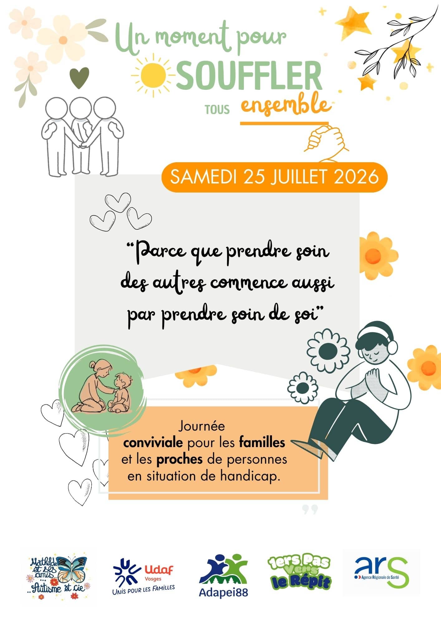 Programme actions collectives Juillet 2026 de la Plateforme de répit 88